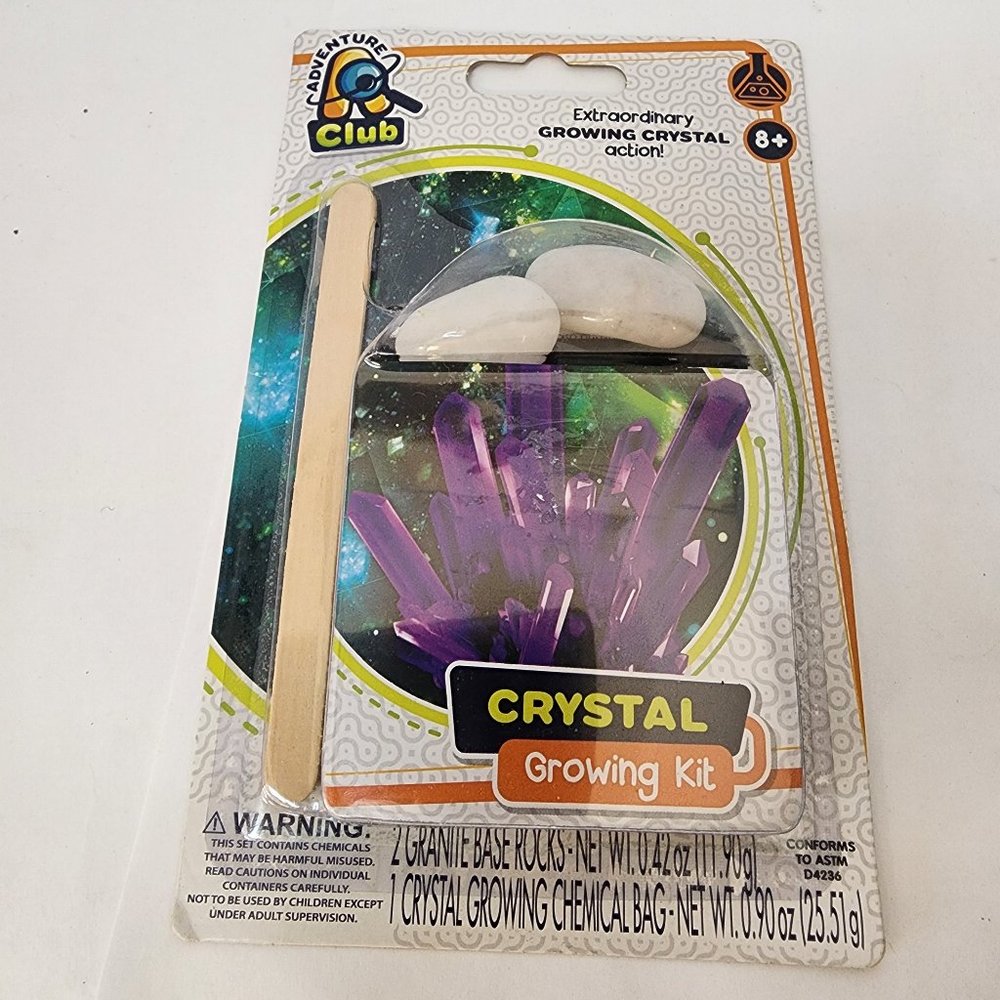Adventure Club Crystal Growing Kit Purple